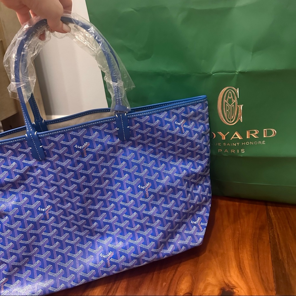 GOYARD Saint Louis PM Sky Blue Brand new